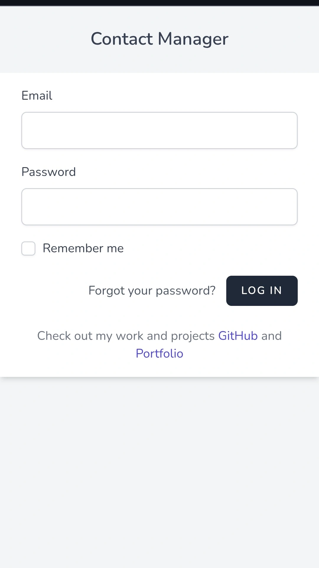laravel contact manager image